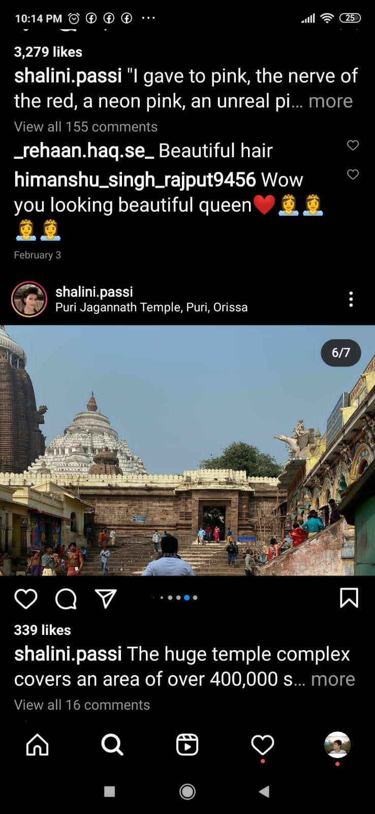 A photo on Shalini Passi's Instagram account