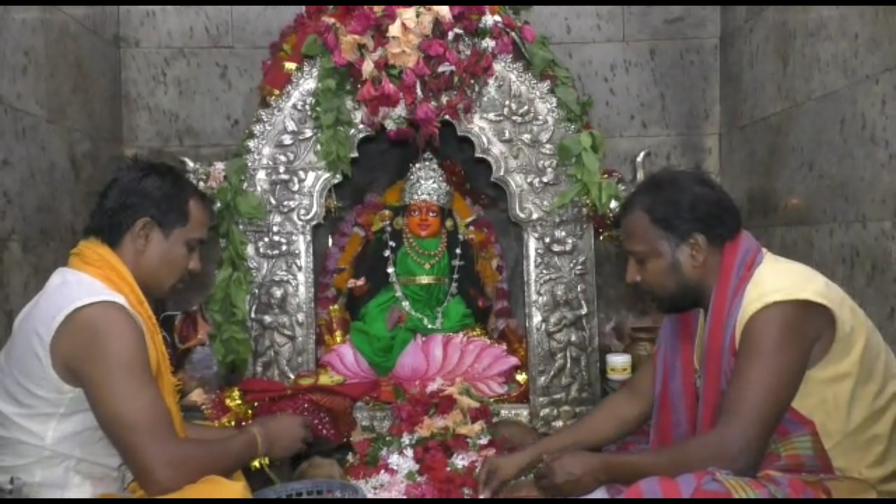 devi Maa Sureshwari appeared as Bhairavi in subarnpur