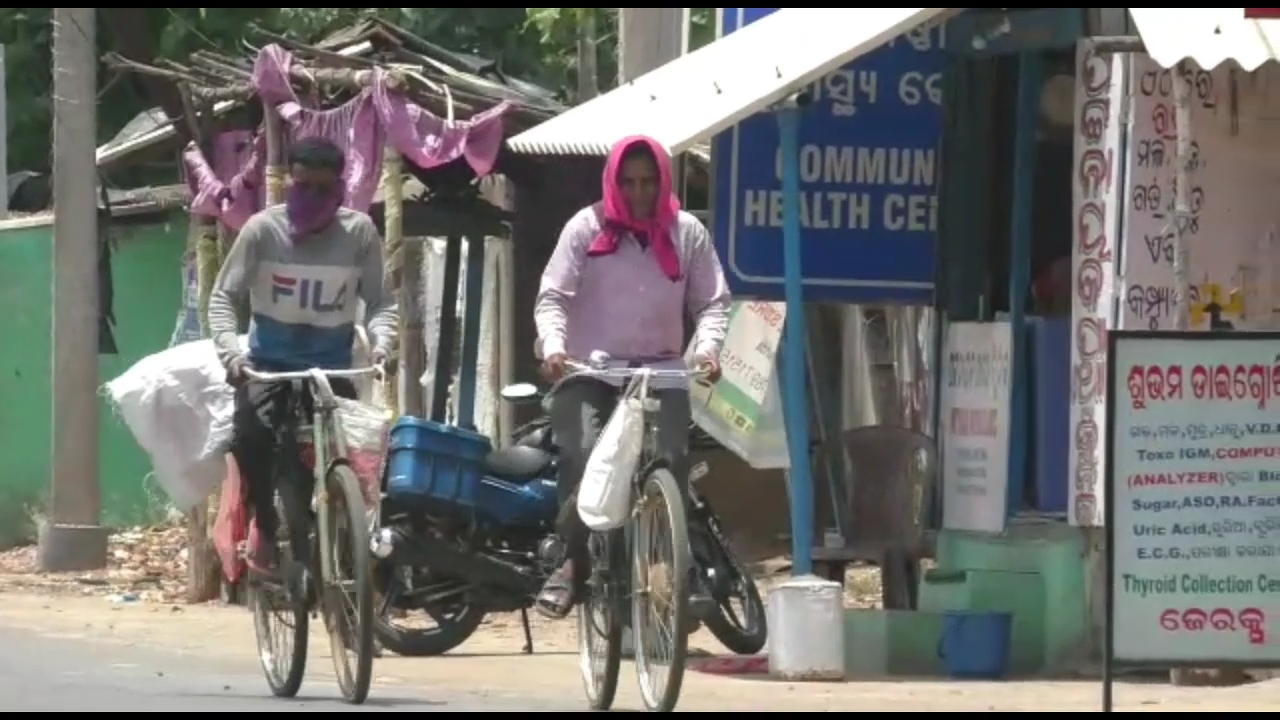 Heat wave in subarnapur