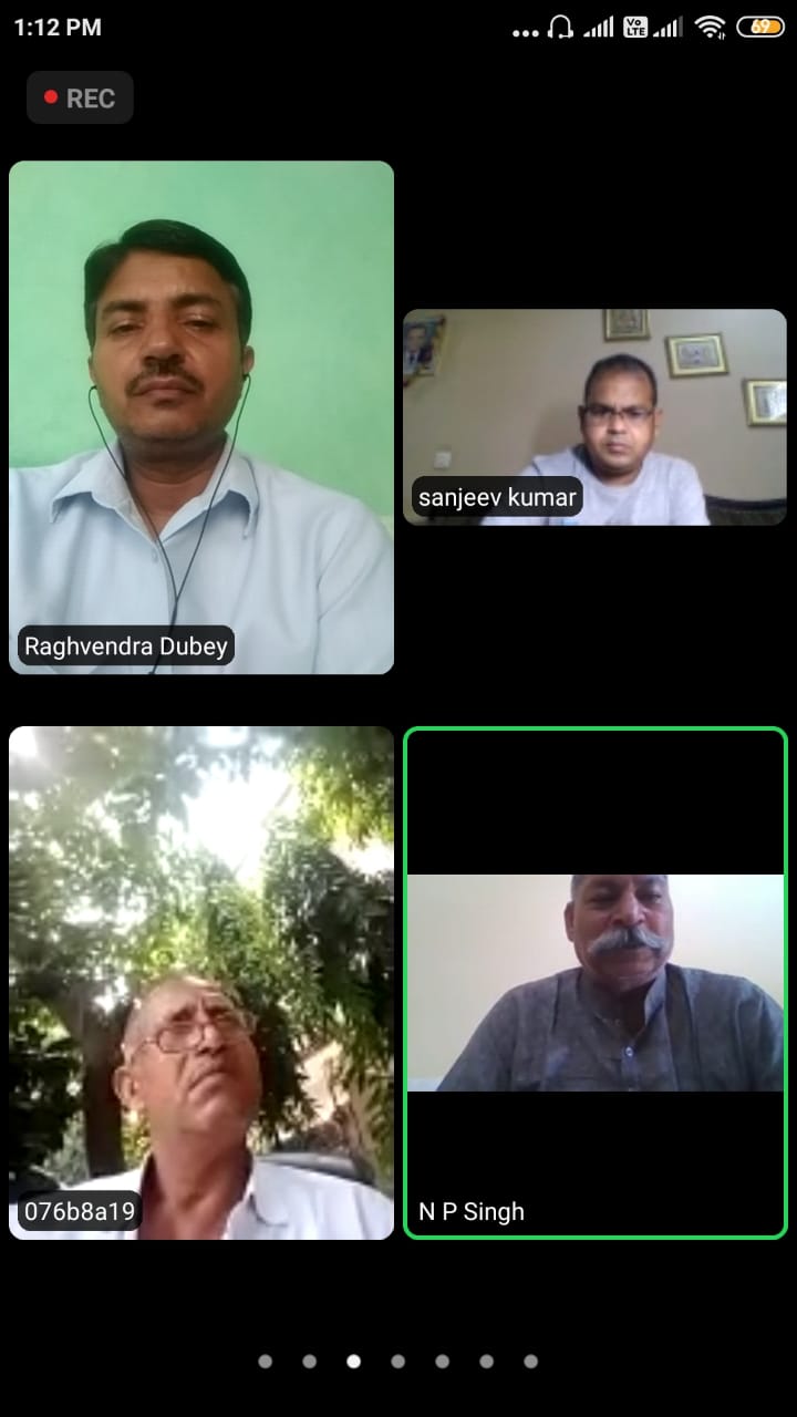 Online meeting on the deteriorating situation in Noida