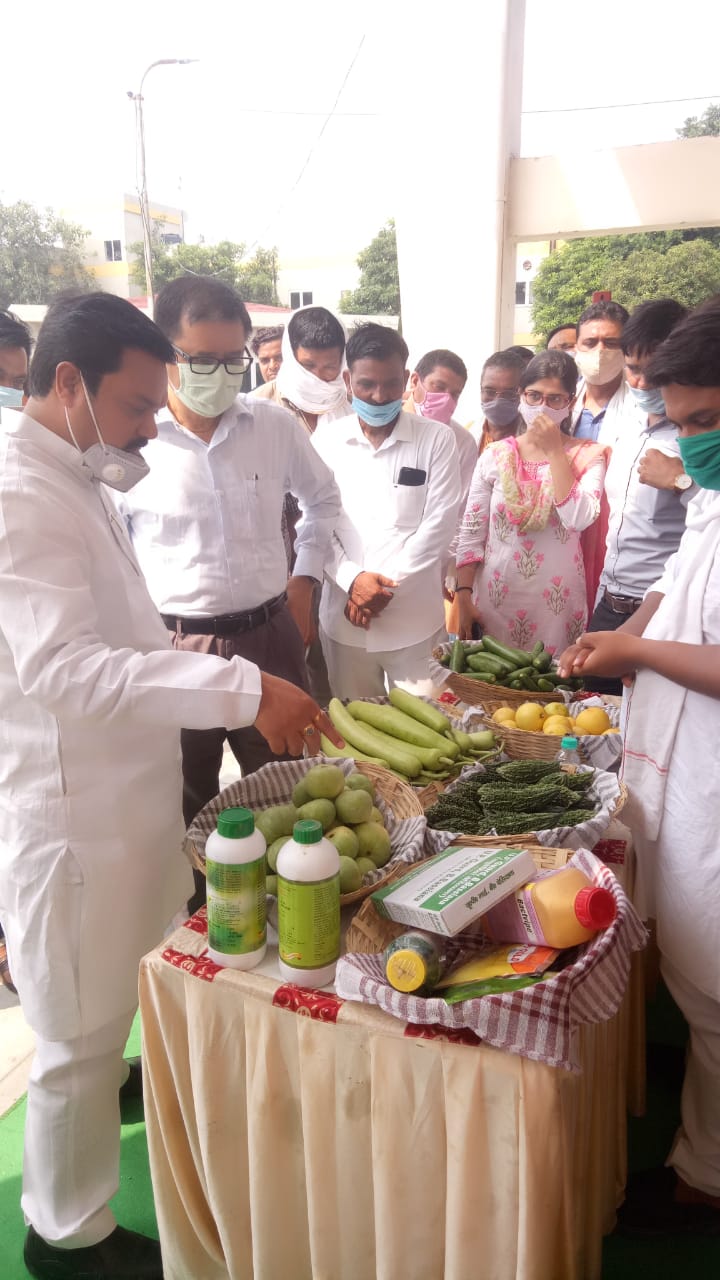 inauguration of organic market in noida