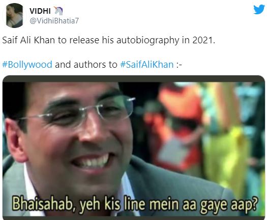 Saif Ali Khan autobiography