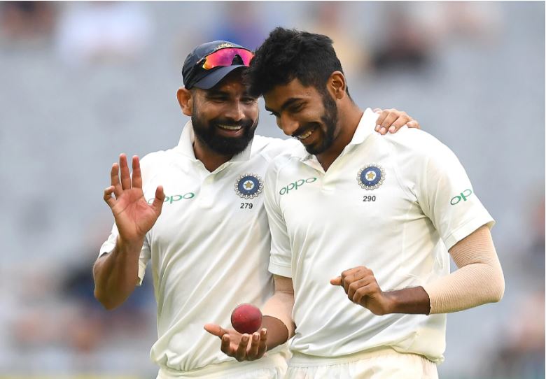 Mohammed Shami and Jasprit Bumrah