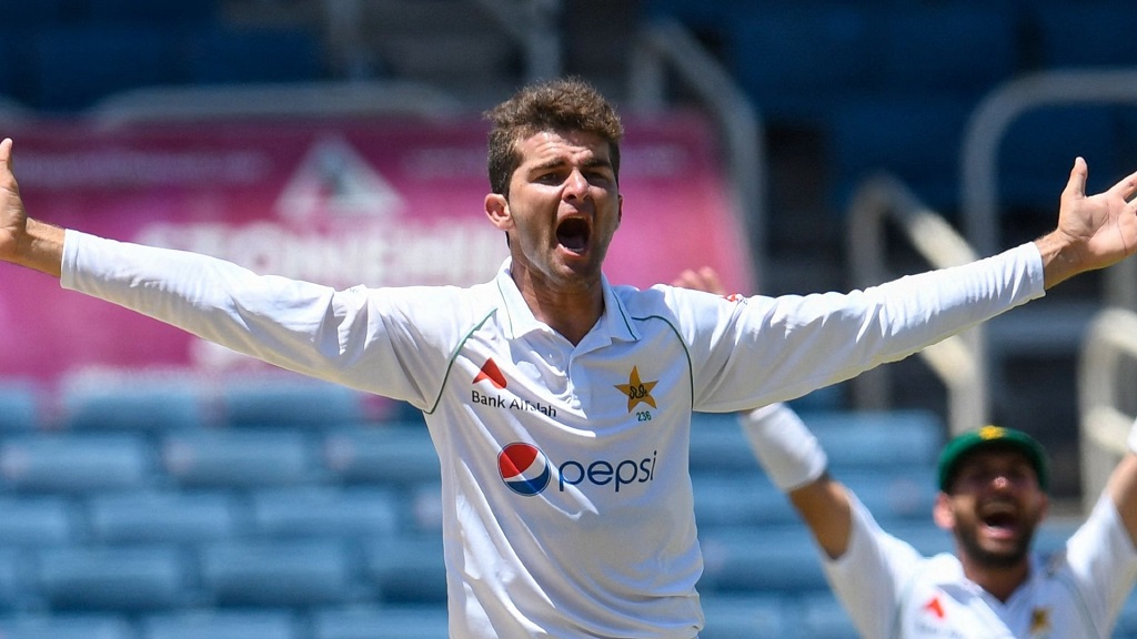 In the second Test, fast bowler Shaheen Shah Afridi took 10 wickets