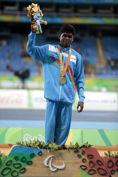 2016 Rio Paralympics gold medallist Mariyappan Thangavelu