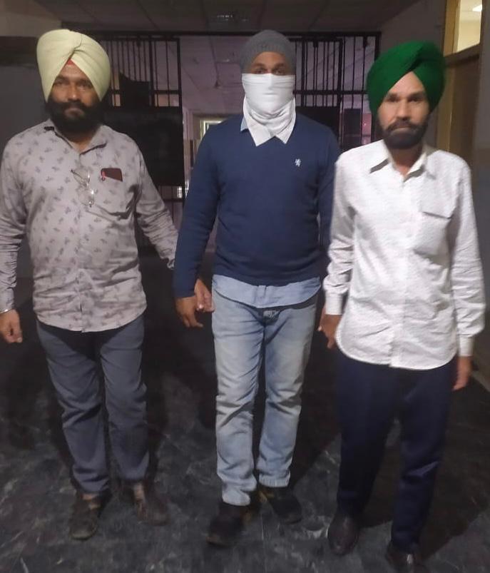 At Barnala the Vigilance Bureau arrested the inspector while taking bribe