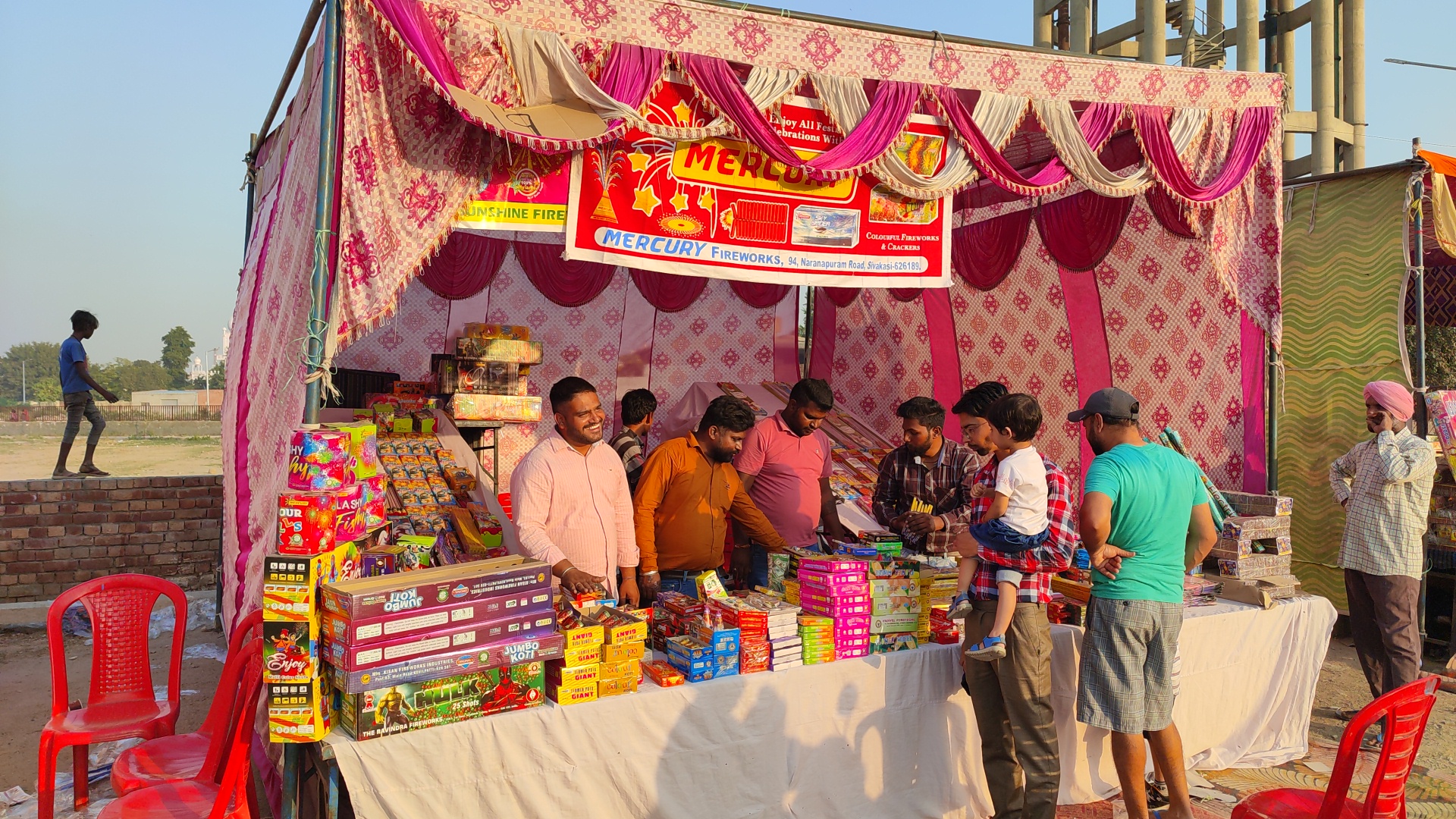 firecracker market outside the markets