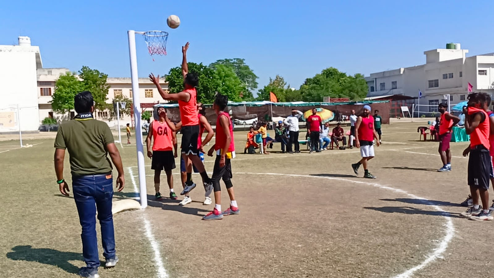 competition of netball in barnala