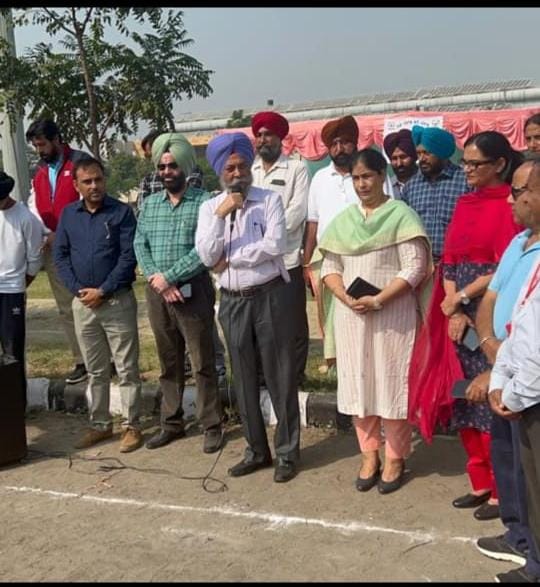 District level athletics meet of secondary wing schools was conducted in Mohali