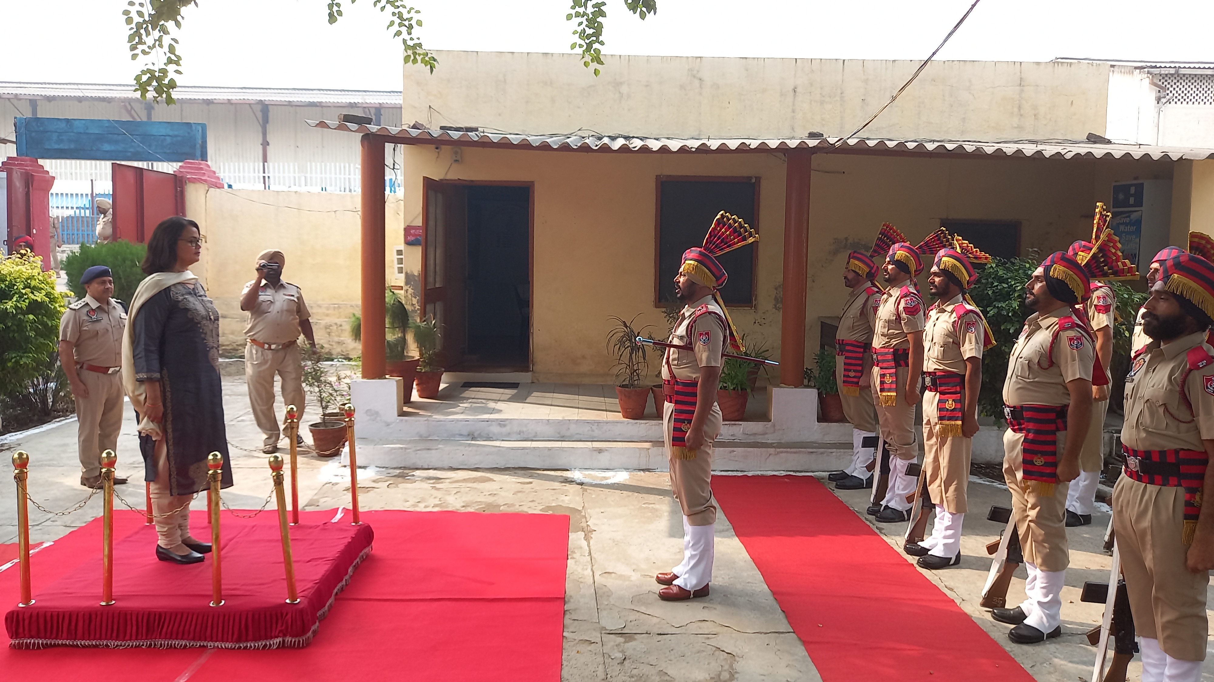 ADGP visits Ludhiana railway station