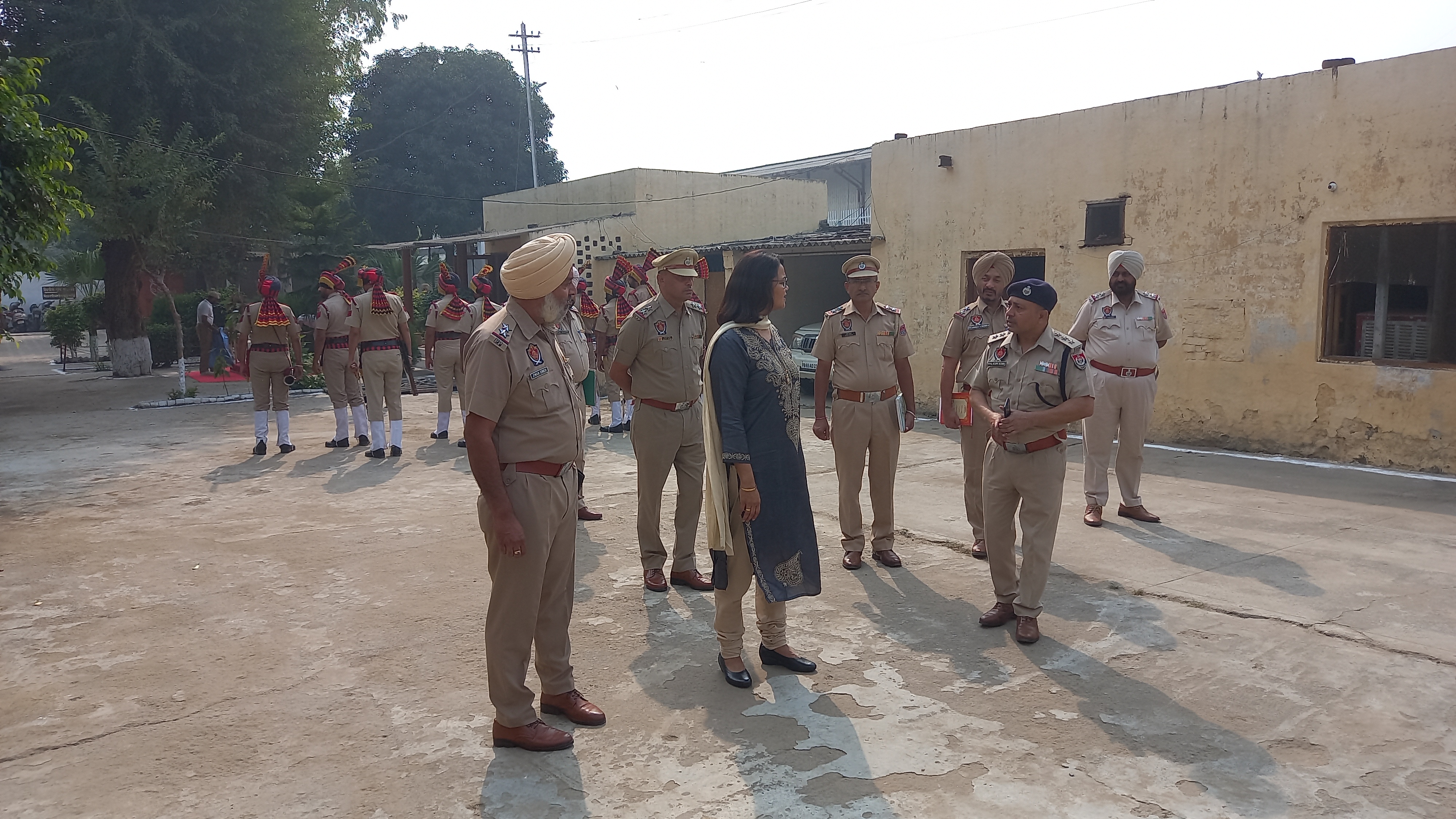 ADGP visits Ludhiana railway station