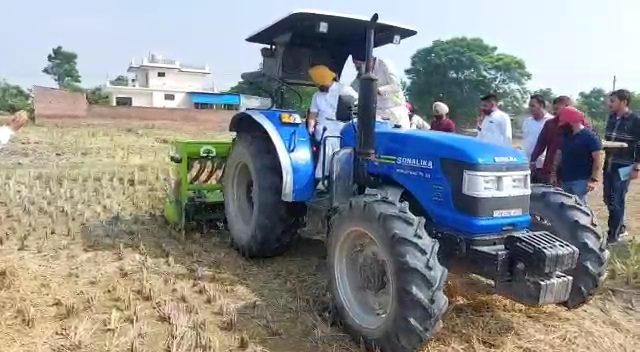 sowing of wheat started in ludhiana