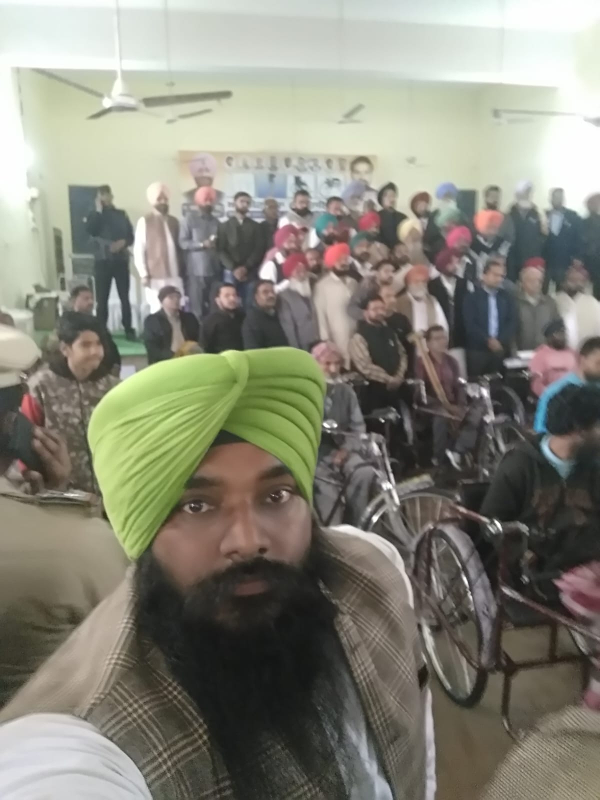 Kaur Singhs statement on the occasion of Handicapped Day in Ludhiana