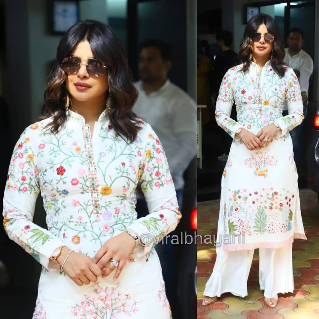 Priyanka Chopra at Durga Puja celebration