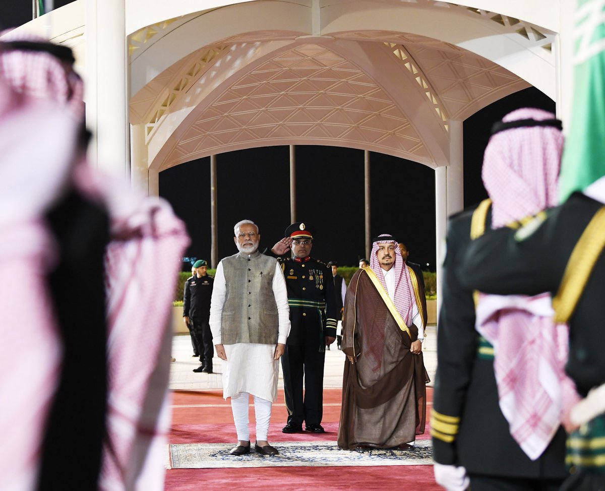 Modi In Saudi Arabia