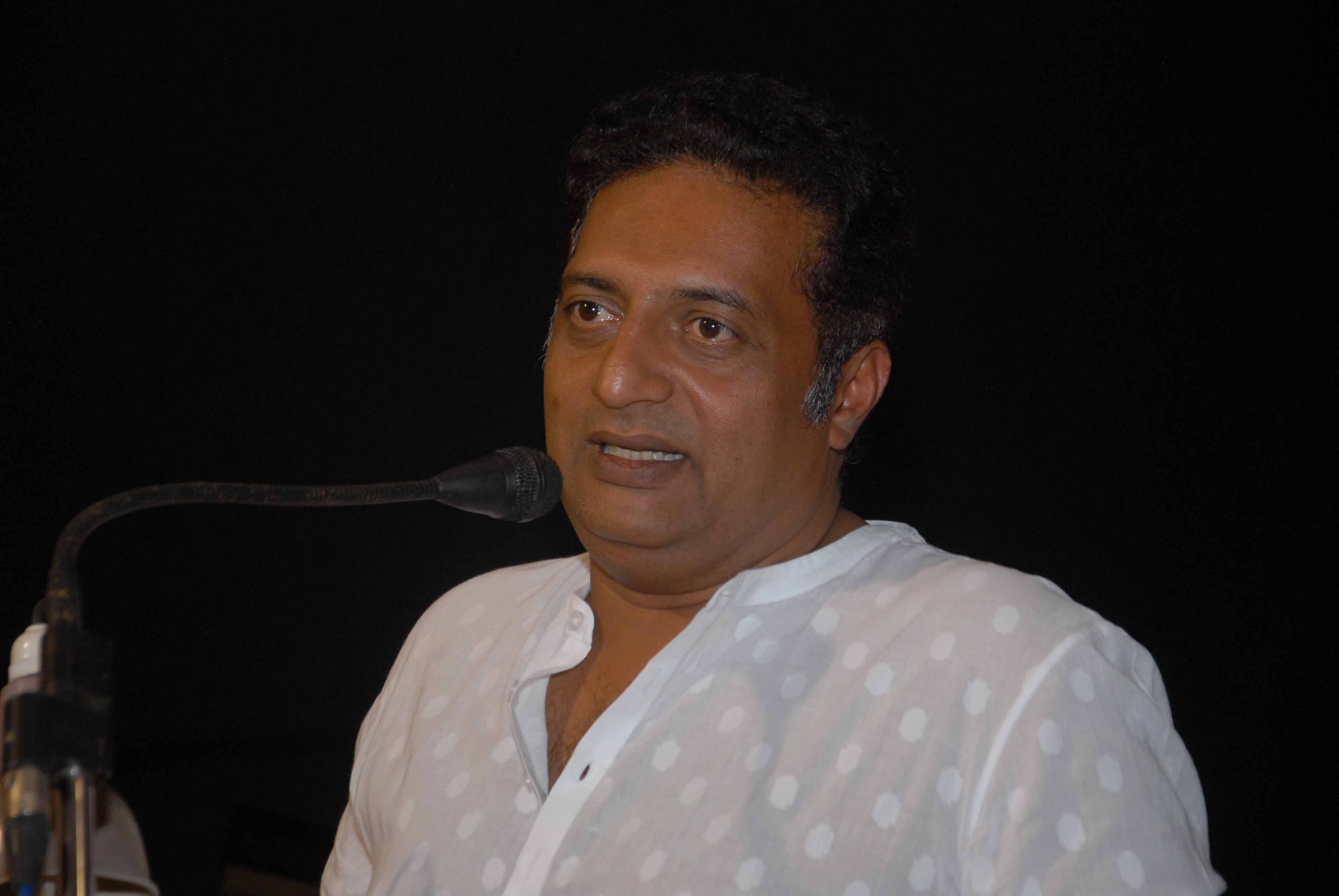 Prakash raj two times acted as Karunanidhi