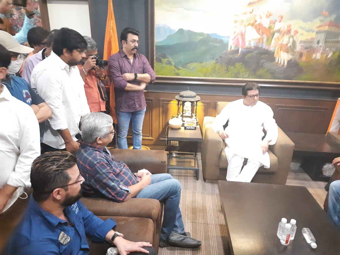 Actors met Raj Thackeray