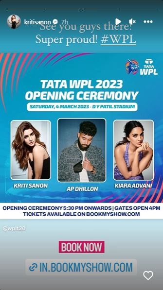 WPL 2023 opening ceremony