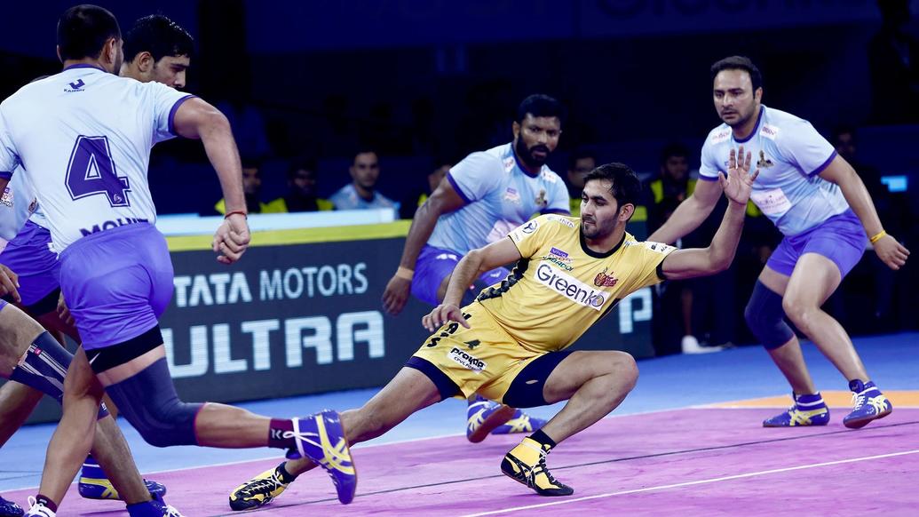 PKL 7, Rahul, Manjeet, shine, Tamil Thalaivas ,outclassed, Telugu Titans