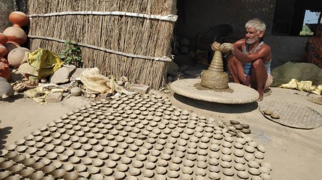 Anasuyamma clay Light the lamp