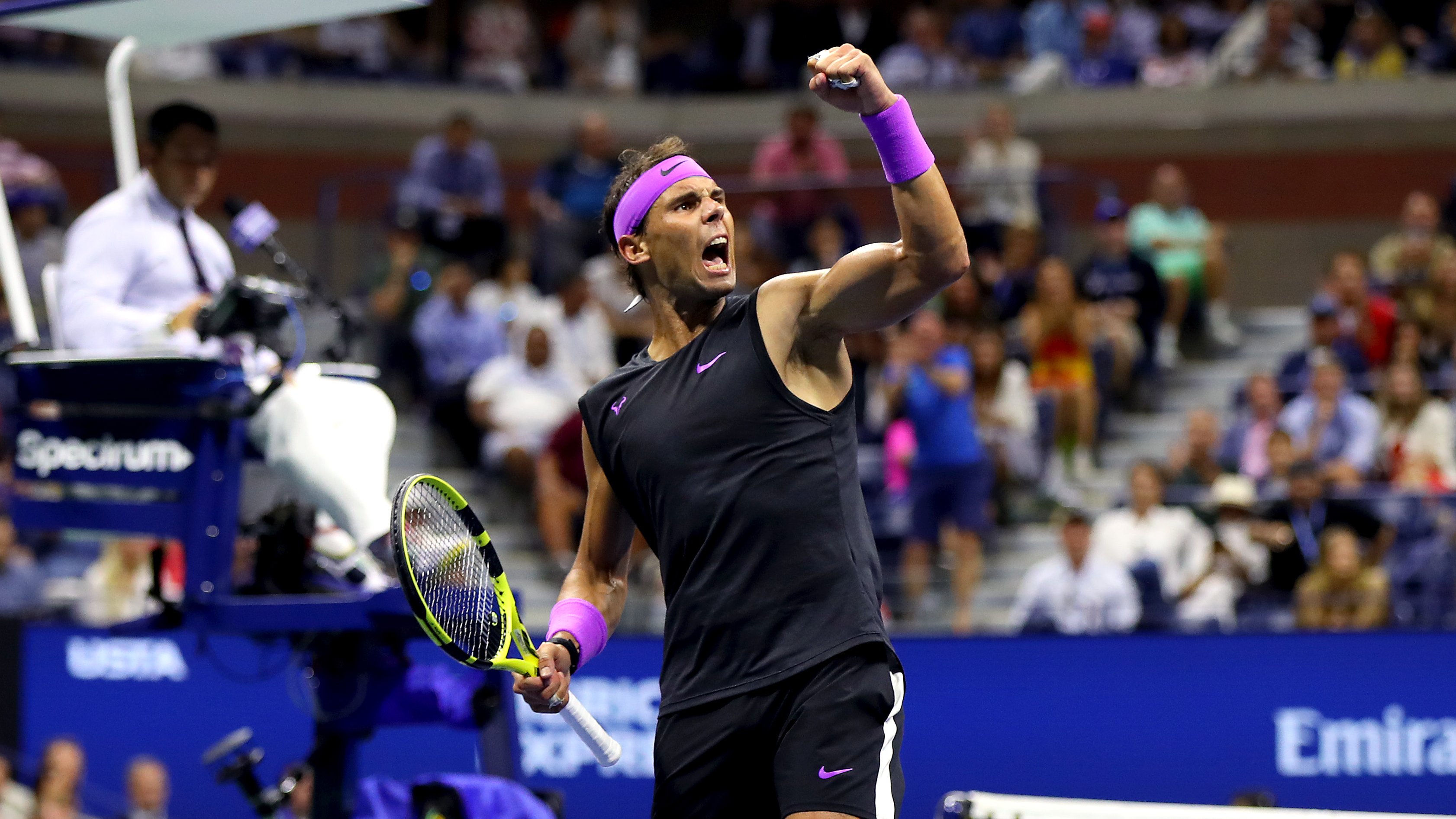 Rafael Nadal won his fourth US Open Grand Slam title on Sunday.