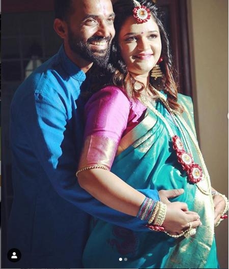 Rahane, wife Radhika blessed with baby girl