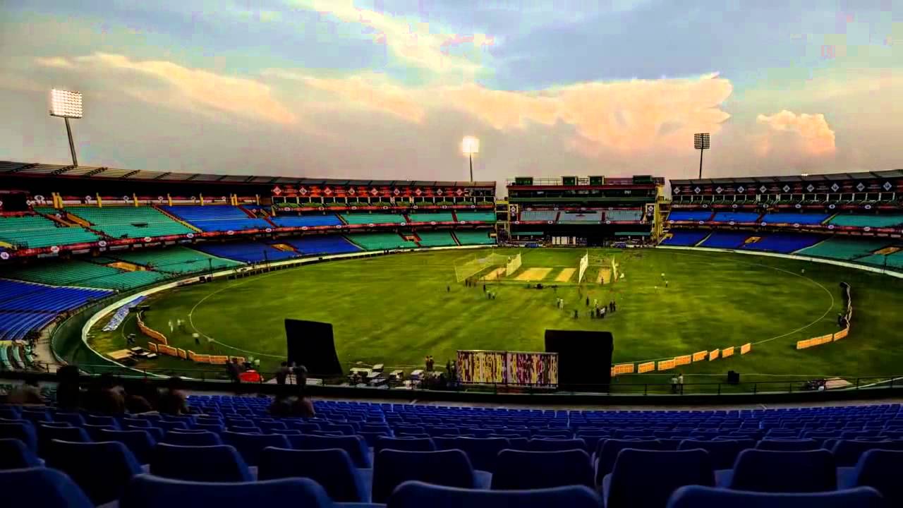 Shaheed Veer Narayan Singh International Cricket Stadium in Raipur, Chhattisgarh.