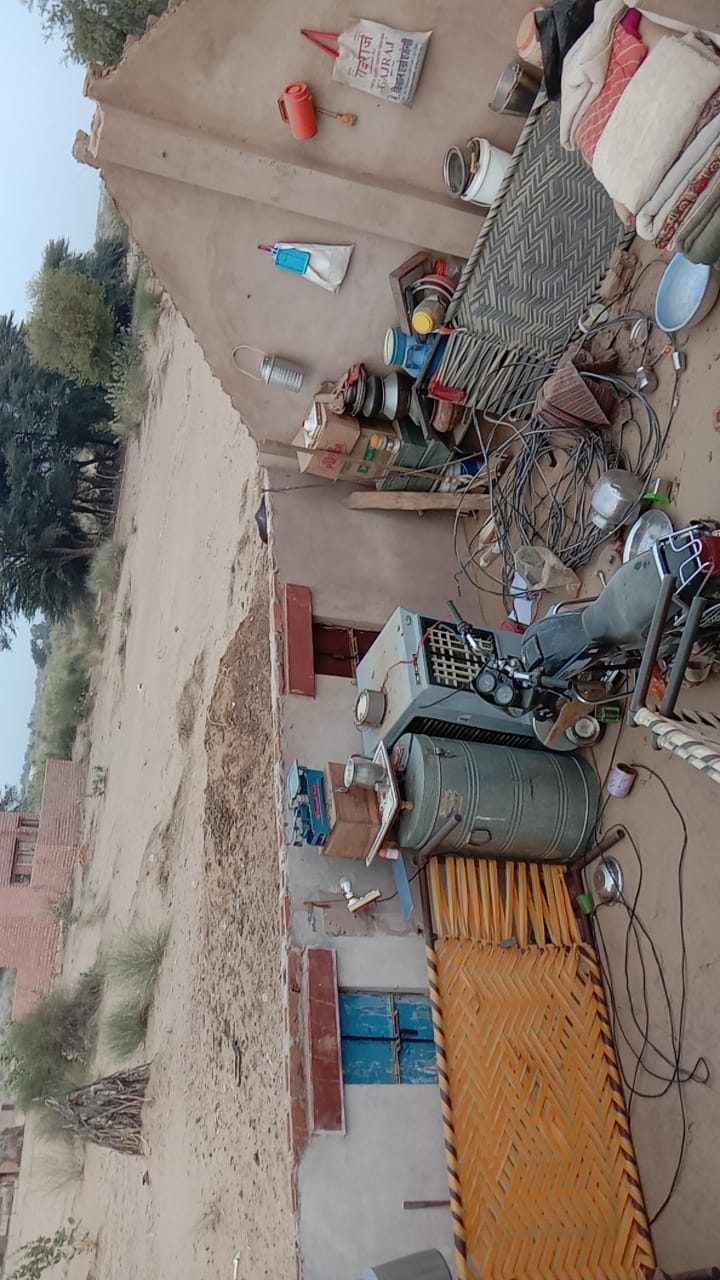 Pokhran Jaisalmer , massive dust storm