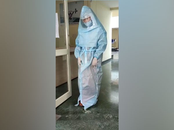 Rani Rampal in PPE kit