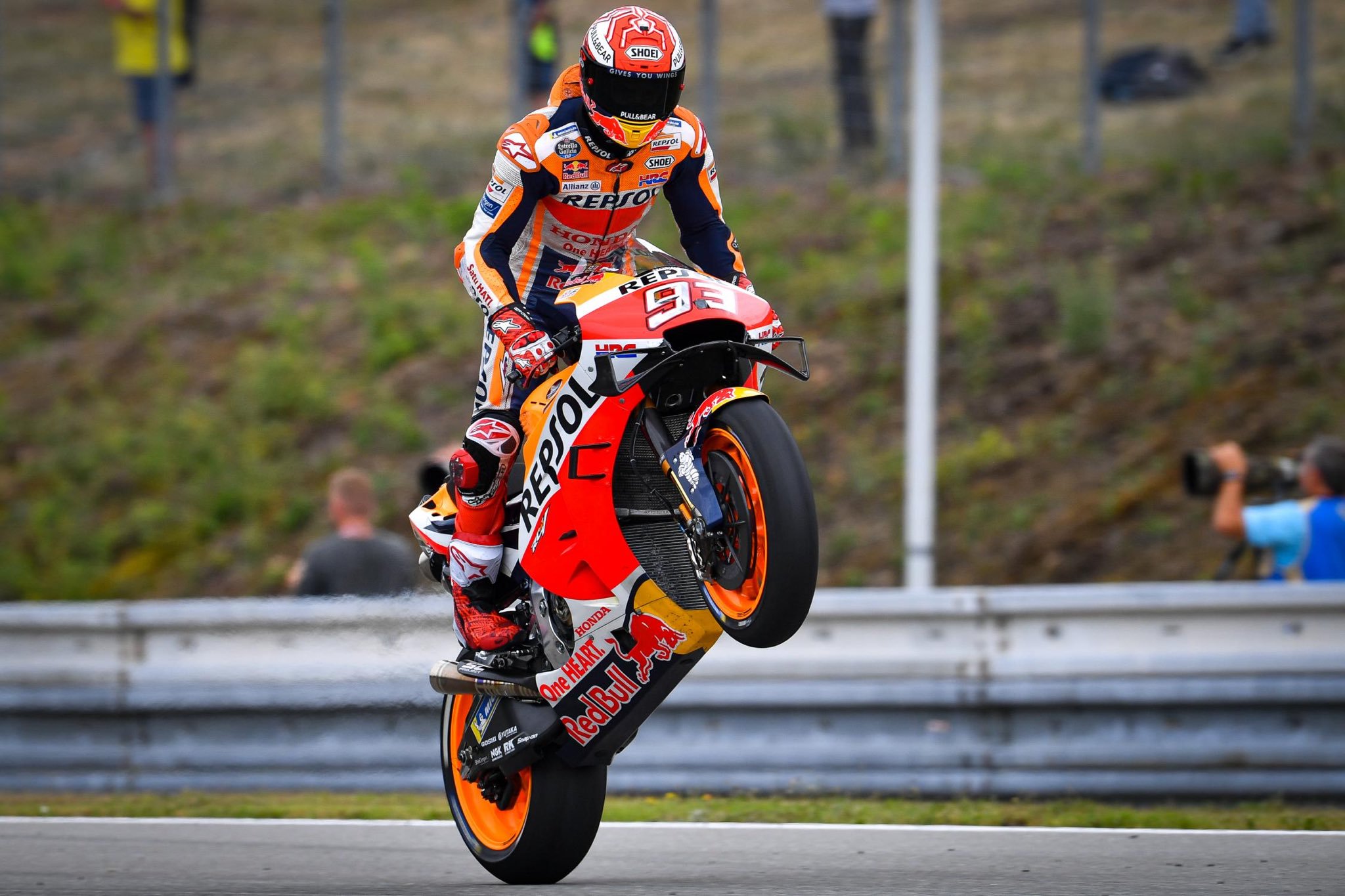 Marc Marquez of Spain wins Thai Grand Prix .