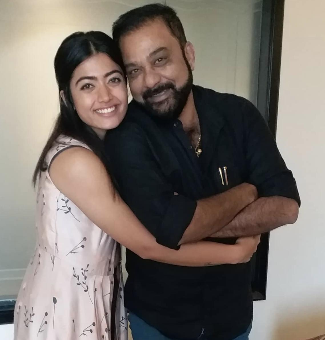 Rashmika praised her father