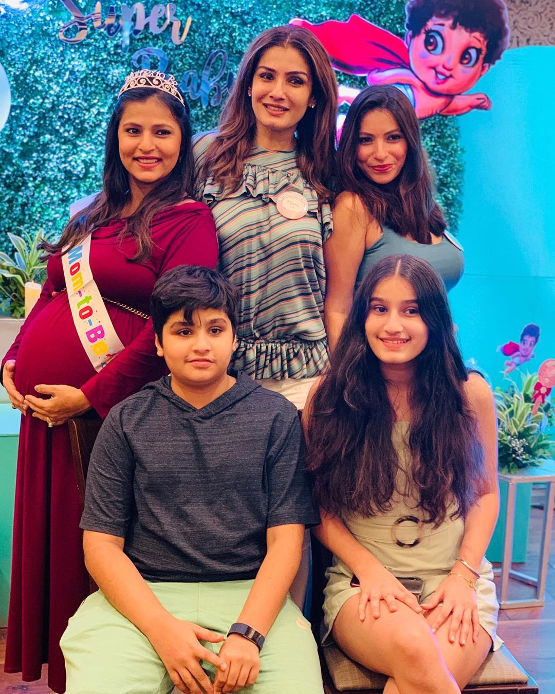 Raveena Tandon daughter baby shower