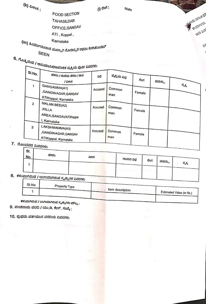 Complaints filed against three women for selling rice