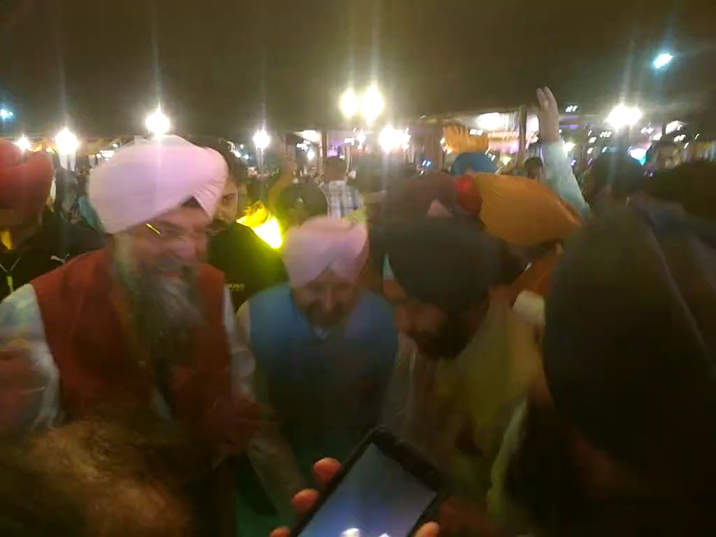AAP leadership brings sparkle at the reception party of cabinet minister Harjot Bains