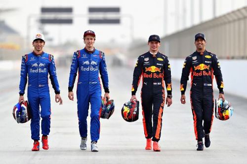 Red Bull drivers