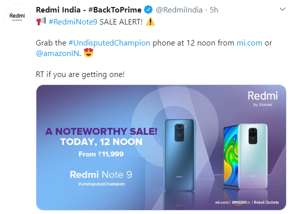 @redmiIndia