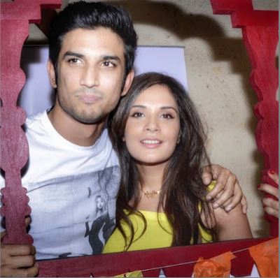 Richa Chadha with sushanth singh rajput