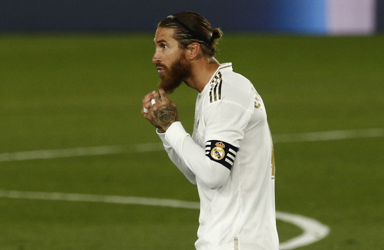 Ramos completes century of goals for Real Madrid