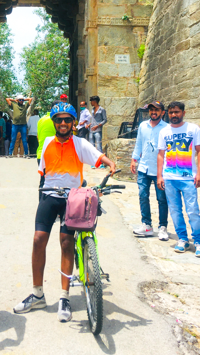 Govind Kharol passion for cycling