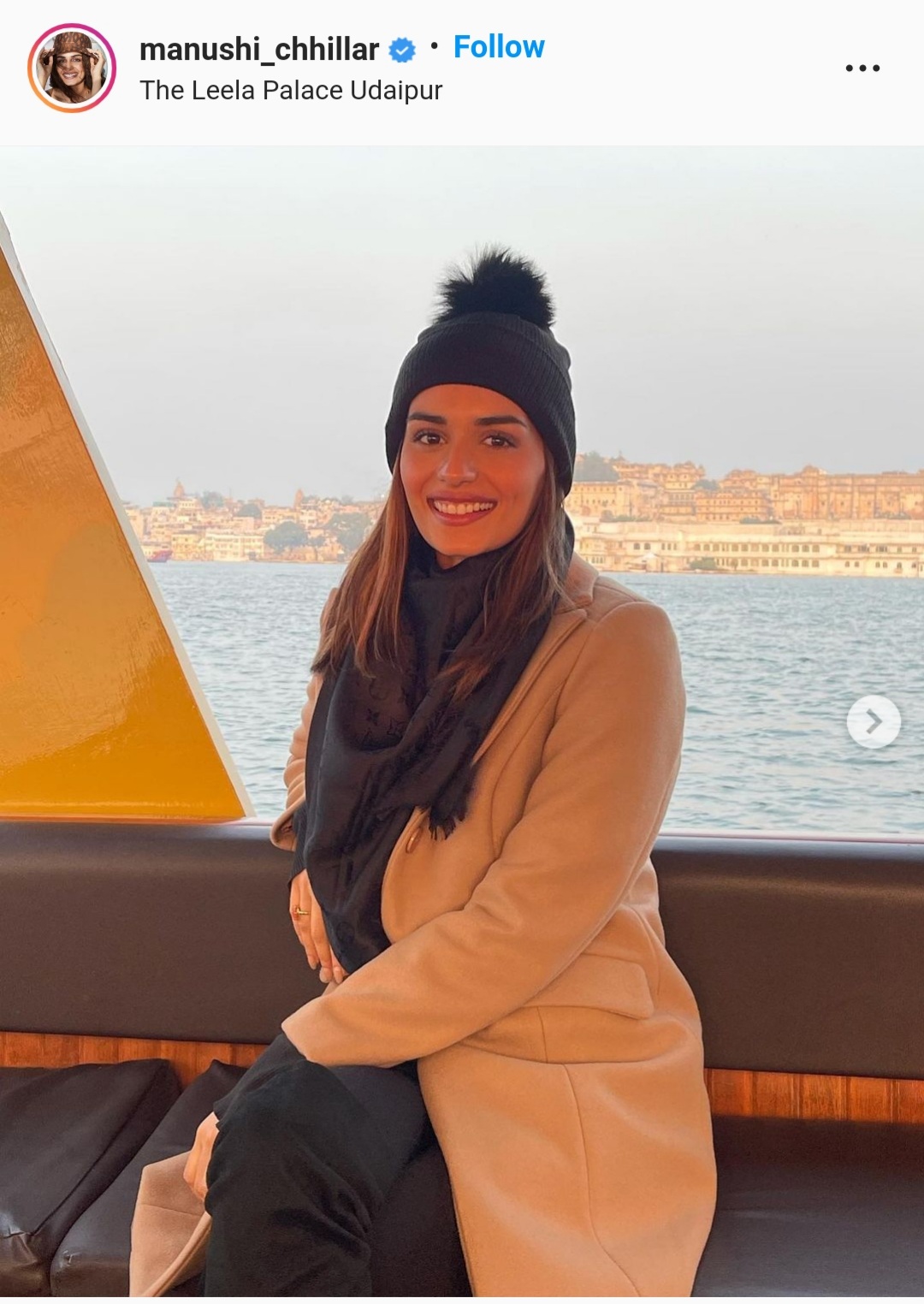 Manushi Chillar In Udaipur