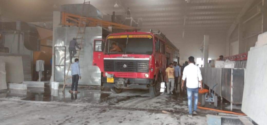 Fire in Kishangarh's marble factory