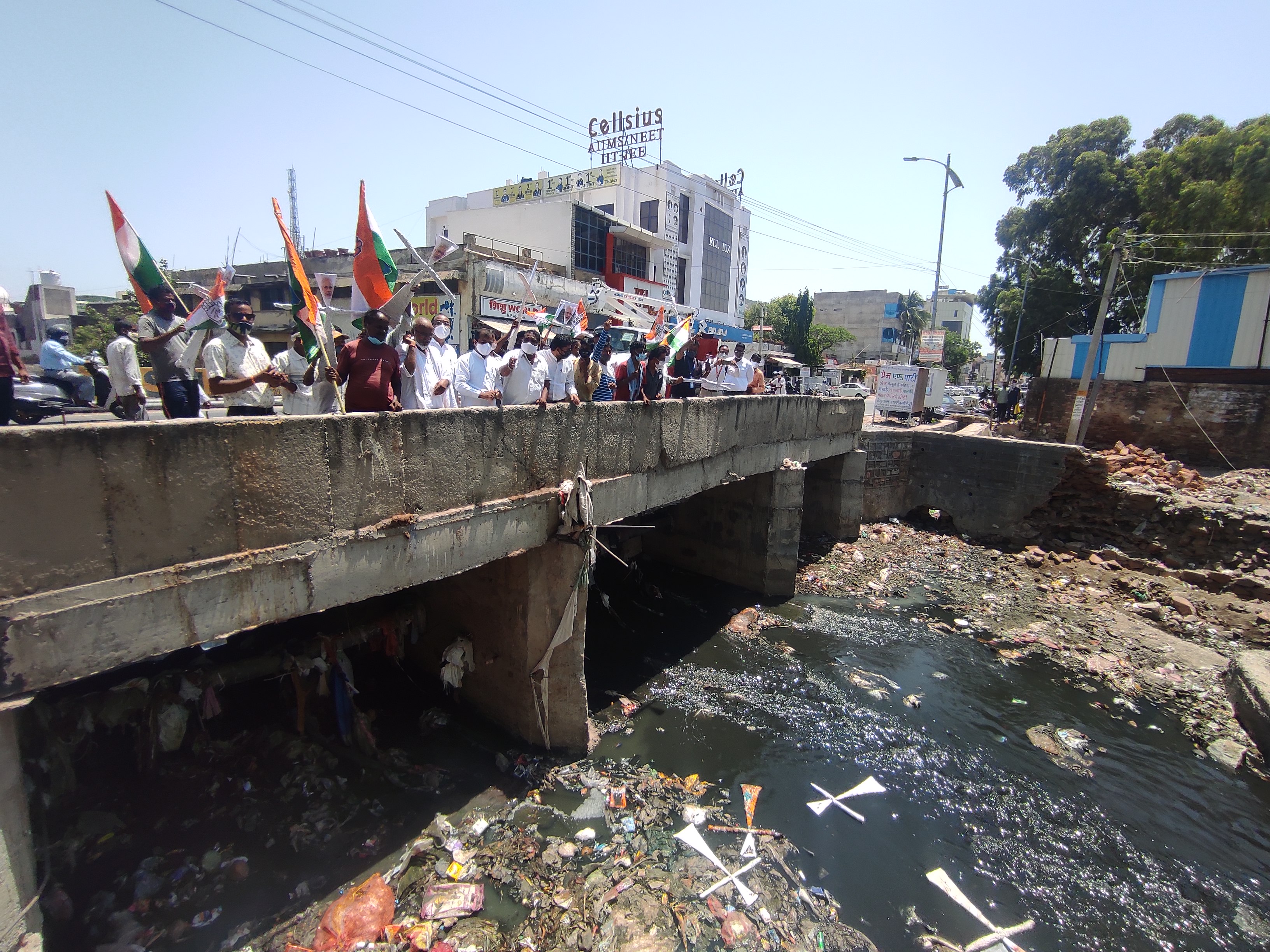 Ajmer BJP, immersion of symbolic effigies of PM