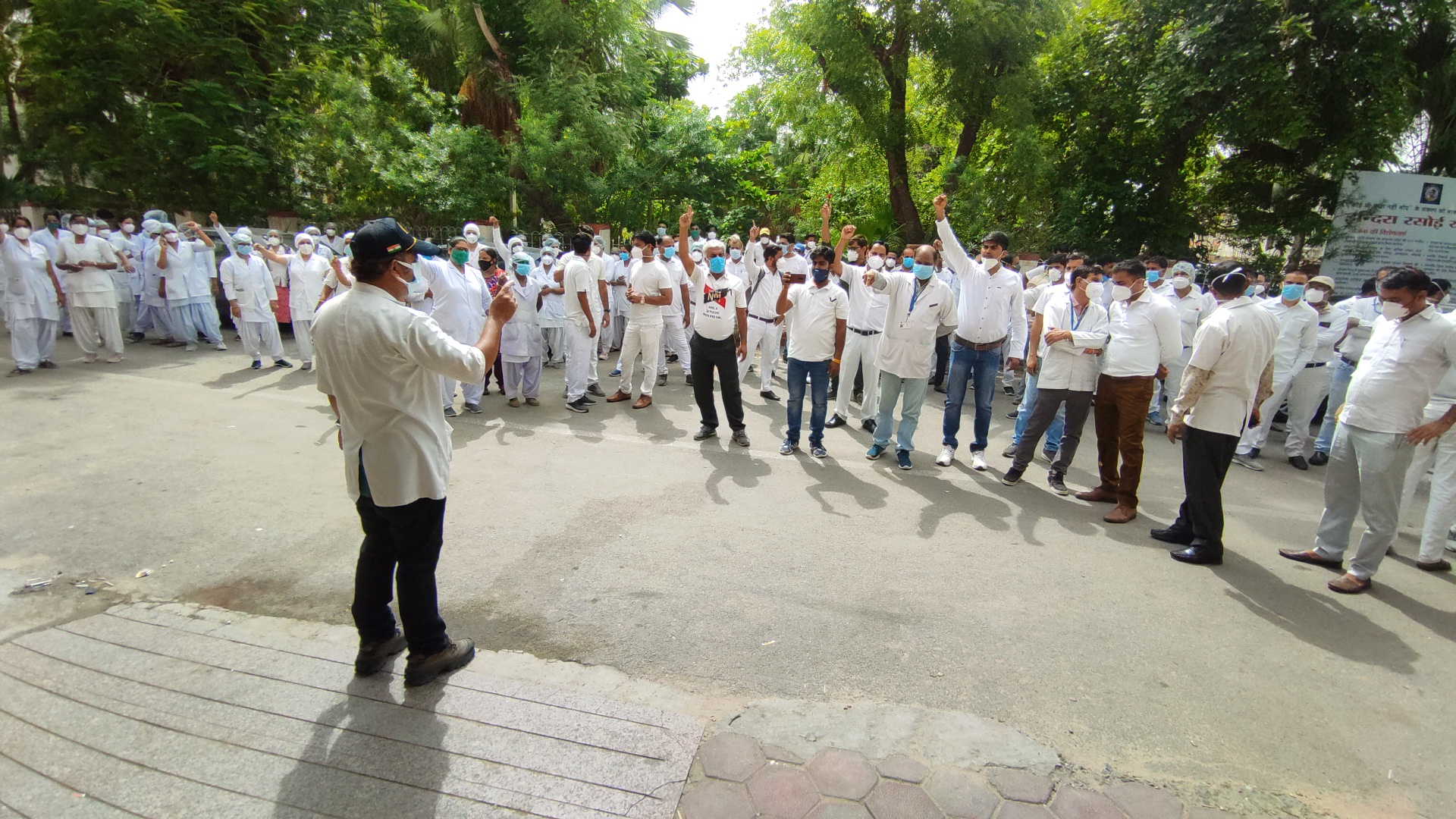 Ajmer Medical College, राजस्थान नर्सिंग एसोसिएशन, यूटीवी नर्सिंग स्टाफ