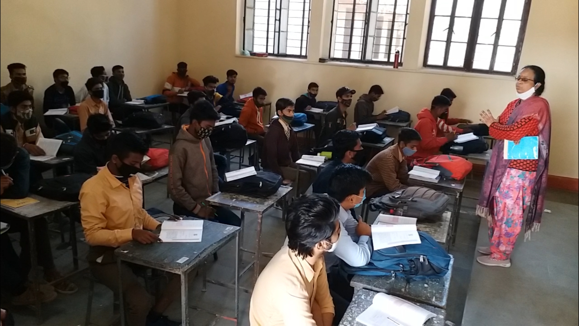 ajmer students teachers tension, course completed before the board examination, ajmer news