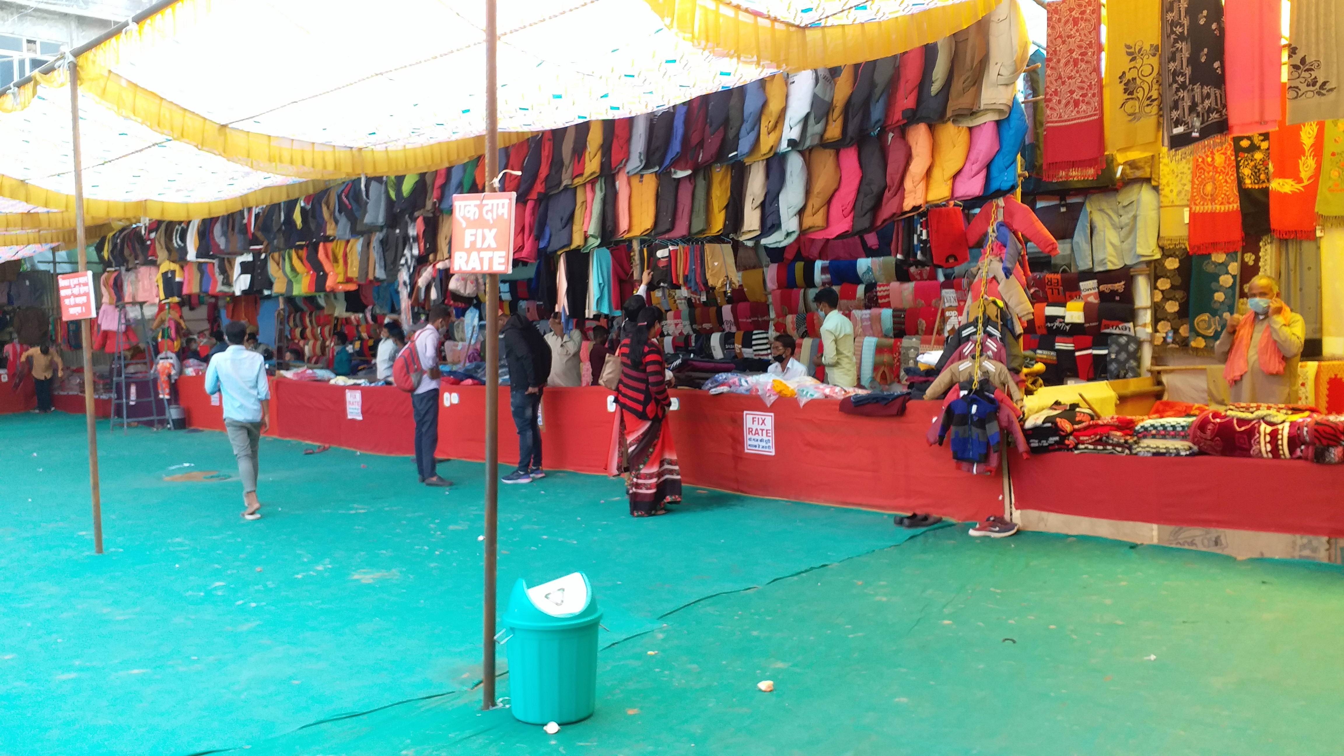 Tibetan woollen market, woollen market in ajmer, गर्म कपड़ों का बाजार, तिब्बती व्यापारियों का कारोबार