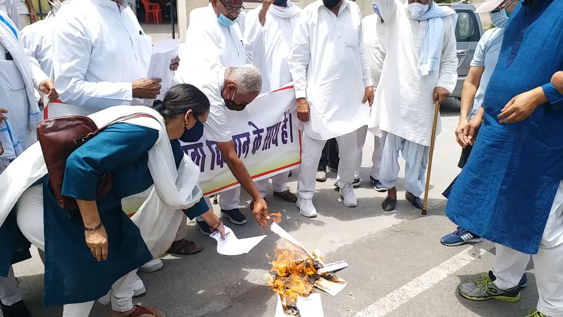 United Kisan Morcha, Alwar MP Balak Nath