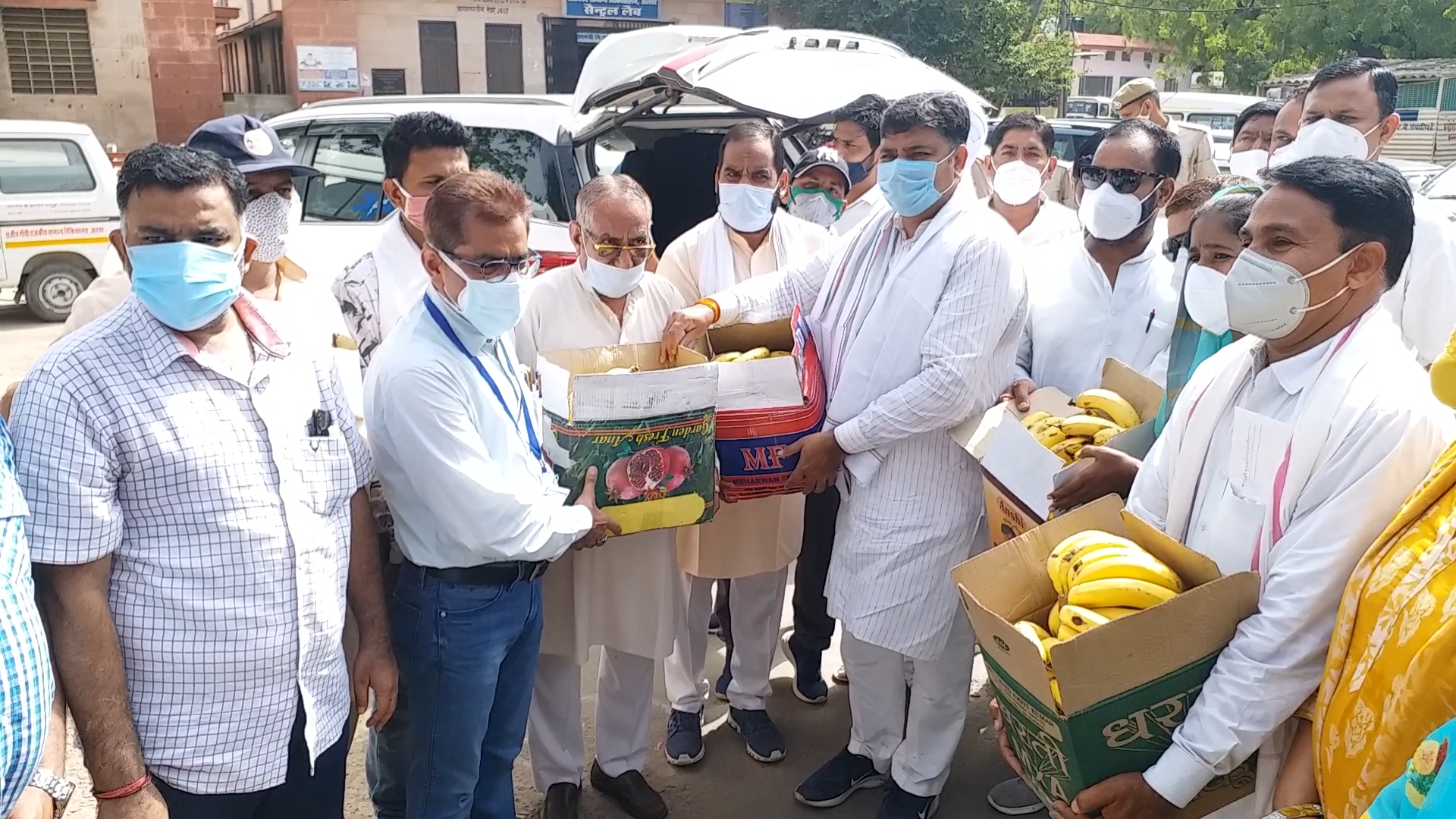 पूर्व केंद्रीय मंत्री के जन्मदिन पर पौधारोपण, Plantation on birthday of former Union Minister