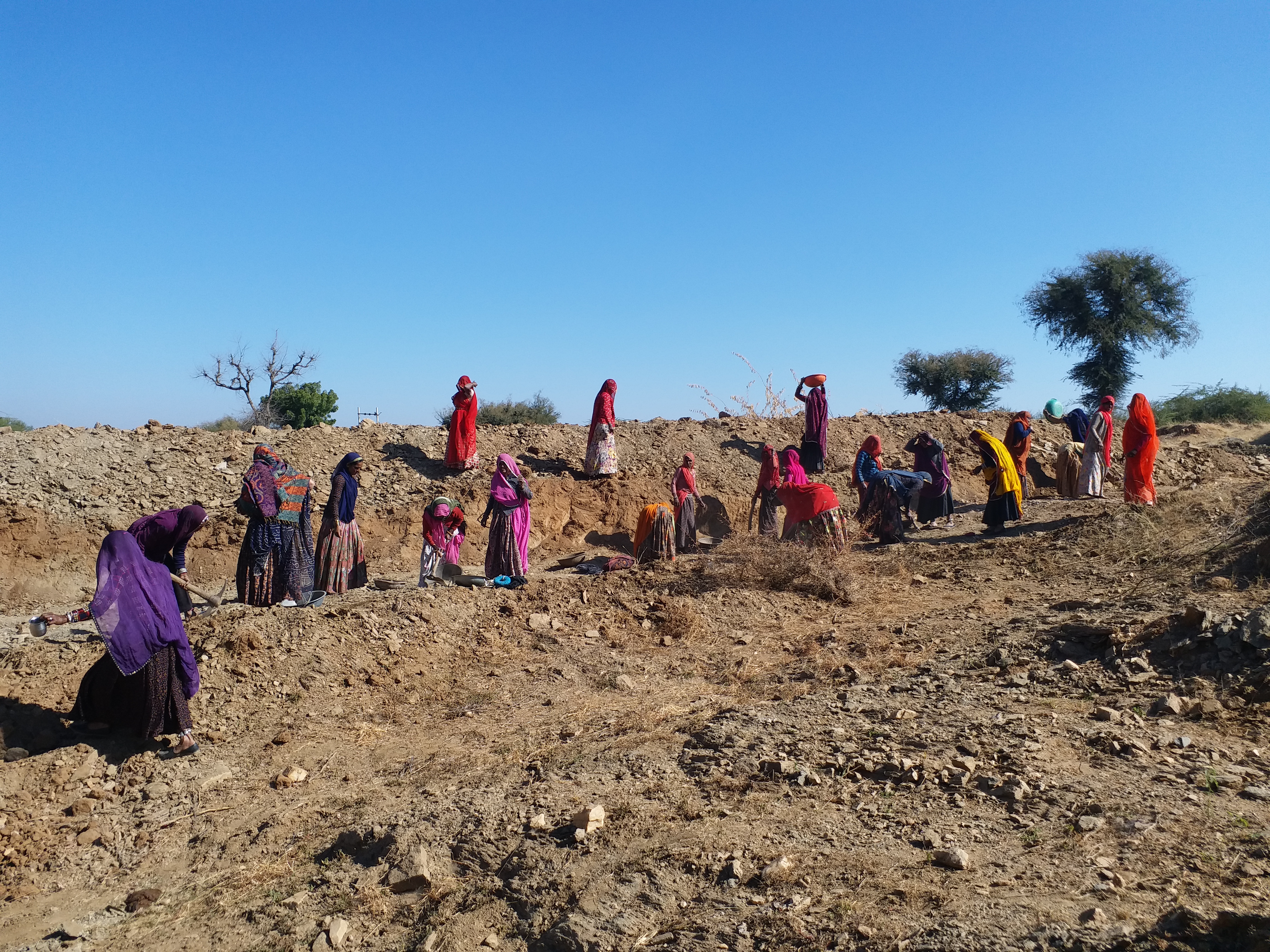 Raghunathpura MGNREGA workers, Bhilwara news