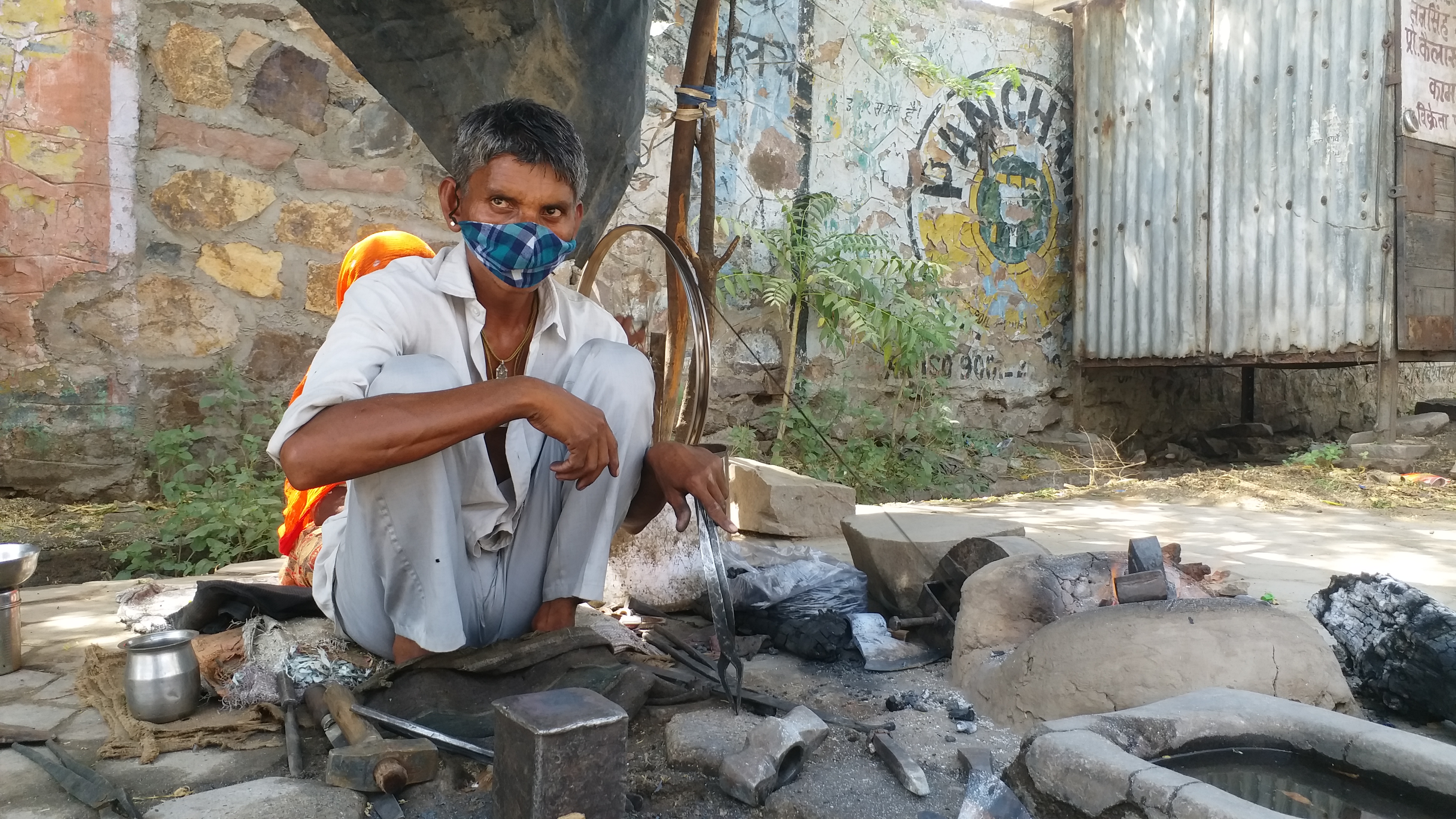 Corona effect on blacksmiths,  lives and livelihoods of blacksmiths