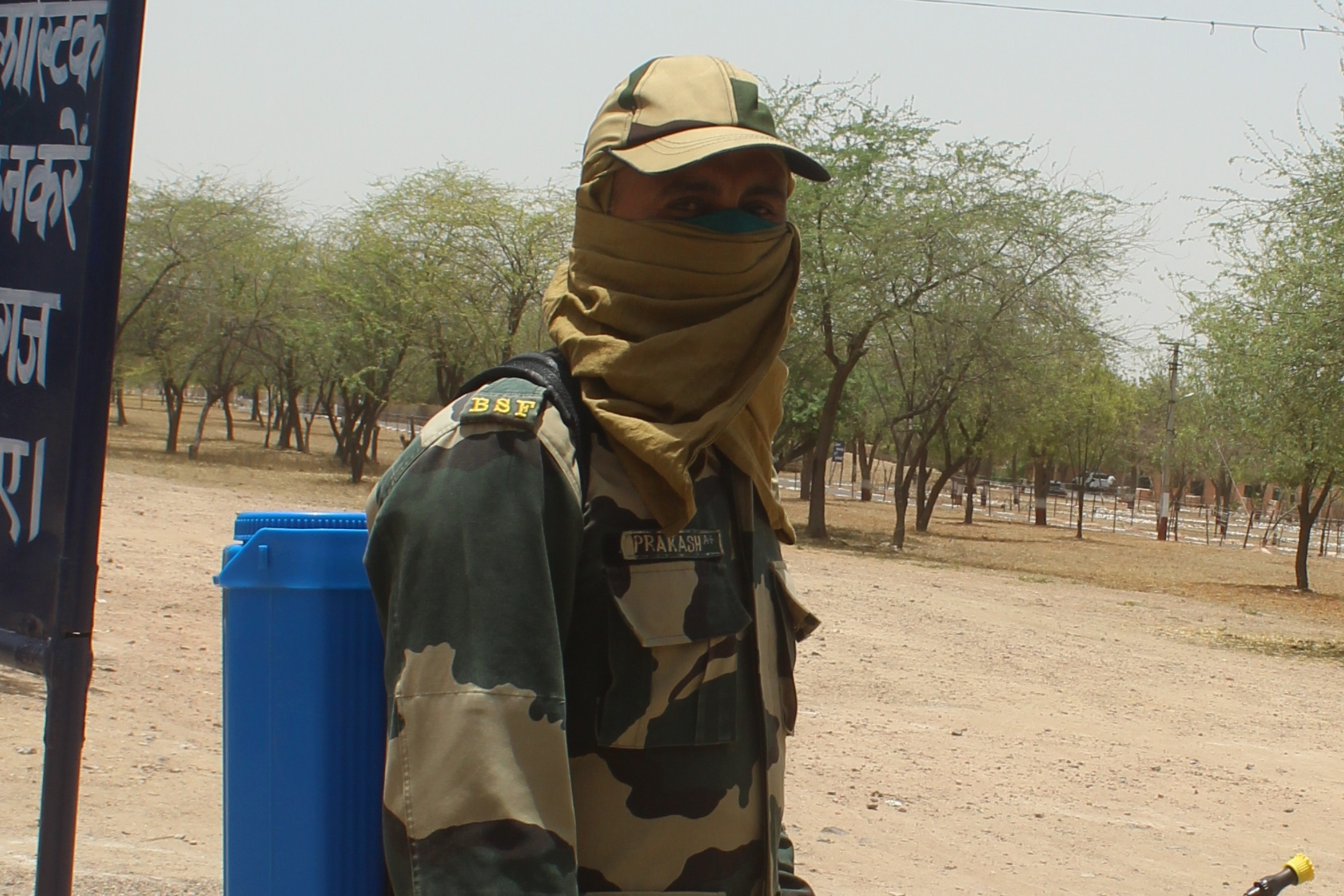 BSF Battle with Corona in Barmer